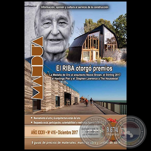 MANDU'A Revista de la Construcción - Nº 416 - DICIEMBRE 2017